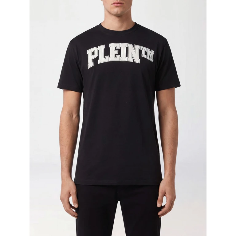 Cotton T-shirt with Contrasting Lettering Logo Print on the Front (LADCMTK8543PJY002N02)
