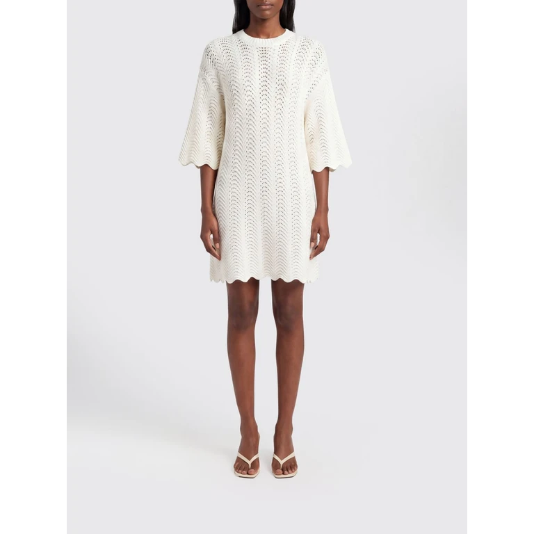 LOULOU DE SAISON Dress Woman color Ivory (WAFAIVORY)
