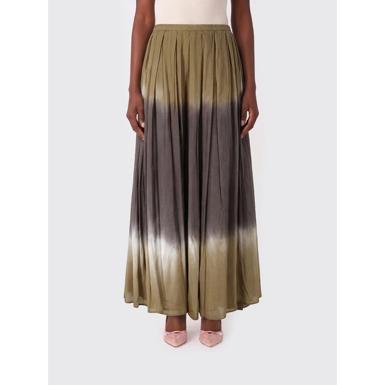 Skirt Woman color Green (261FXA59067FANGO)
