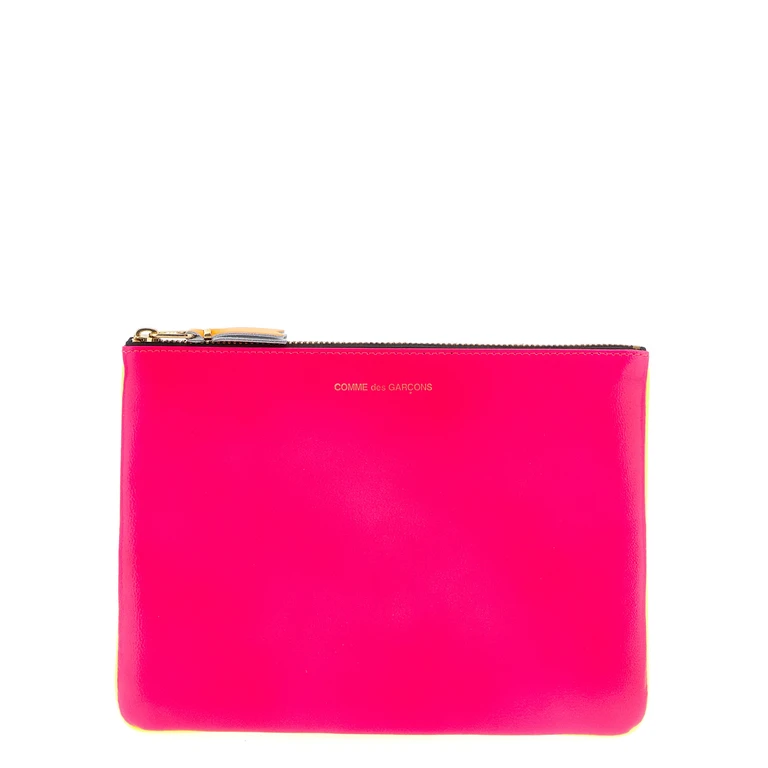Comme des Garçons Multicolor Goatskin Cardholder Accessory - Unisex