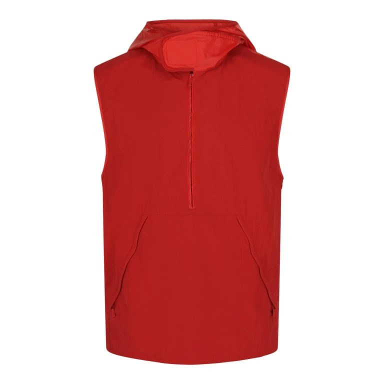 Hooded Windbreaker Vest