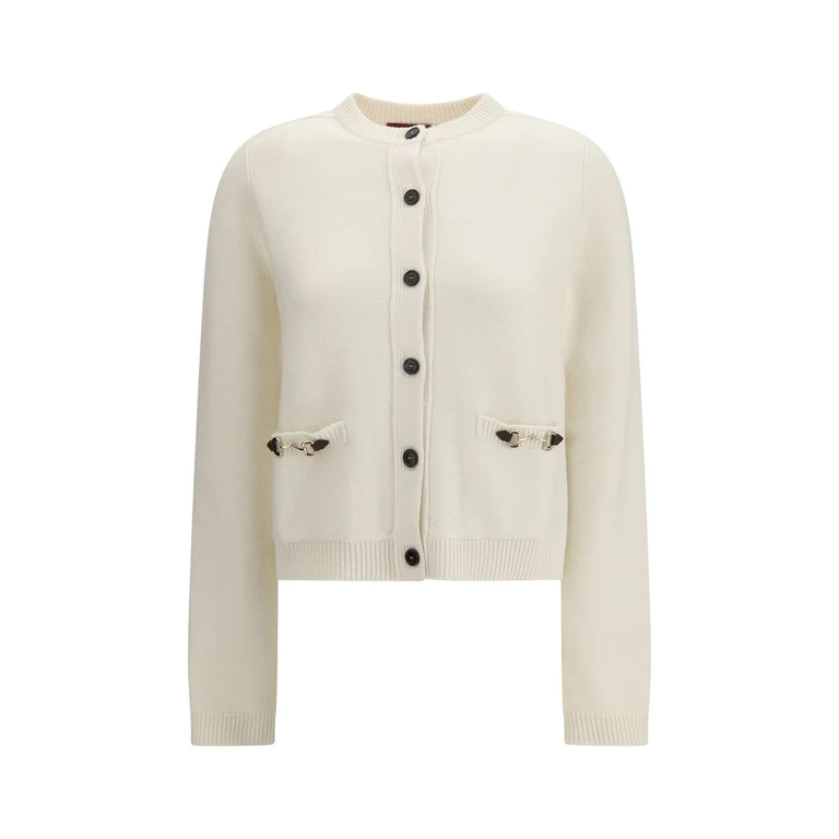 Beige Wool Cardigan Clothing - Women