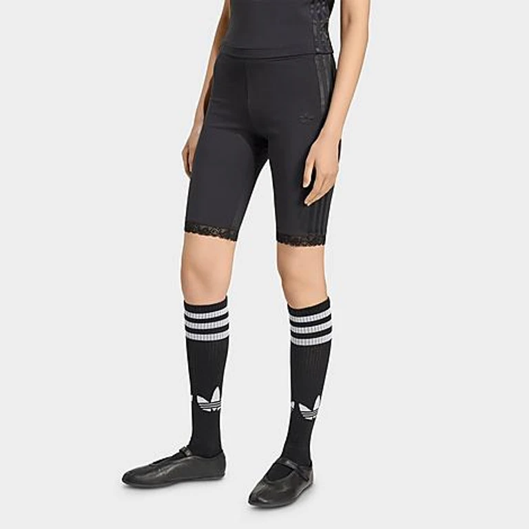 Women's Originals Lace Cycling Shorts in Black Size: XS