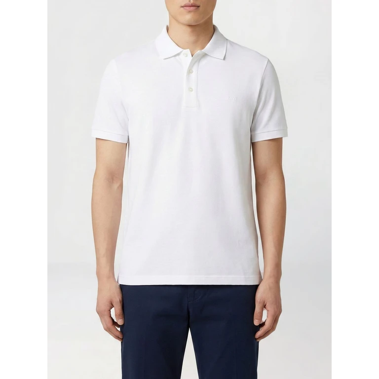Polo Shirt Men color White (NPMB252137TZEFB001)