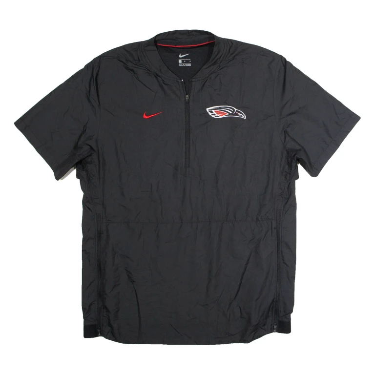 NIKE Southern Oregon Football Mens Pullover Jacket Black USA M