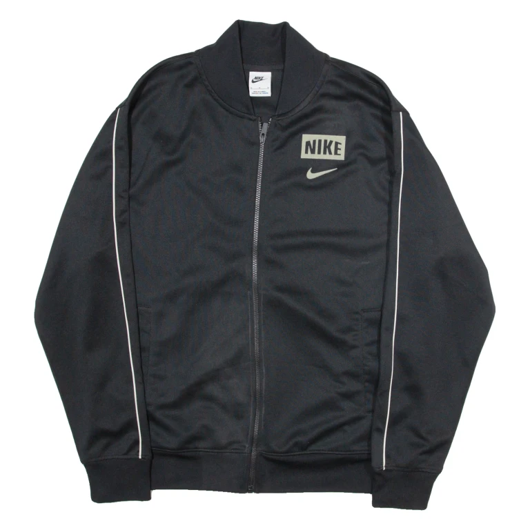 NIKE Mens Track Jacket Black M