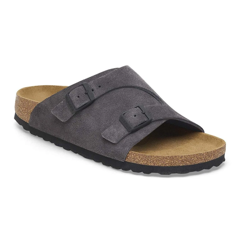Unisex Zurich Suede Leather Velvet Gray