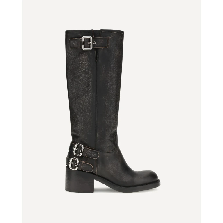 CHLOÉ Dakota biker Boots Female 38