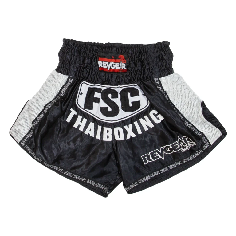 Thai Boxing Mens Sports Shorts Black Relaxed M W24