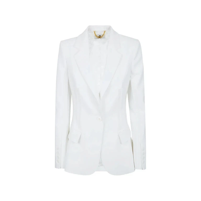Elisabetta Franchi Blazer - Blanc