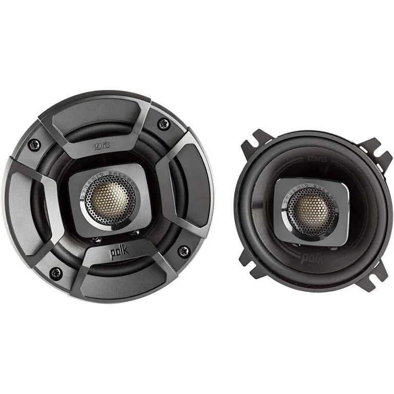 DB402 DB+ Series 4 Coaxial Speakers with Marine Certification (Black)