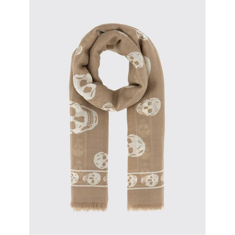 MCQUEEN Scarf Woman color Beige (8078893222Q9778)
