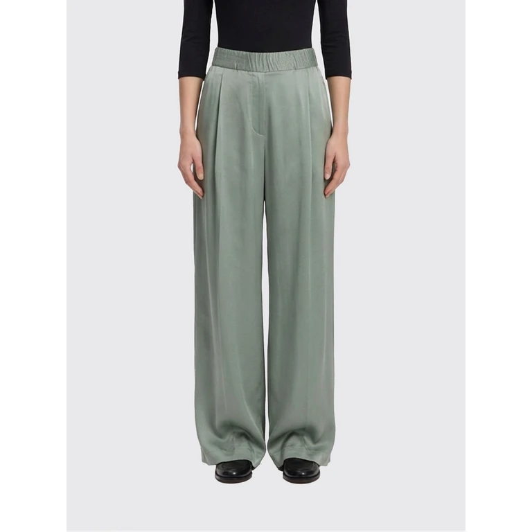 Pants Woman color Green (Y6SM35S29)