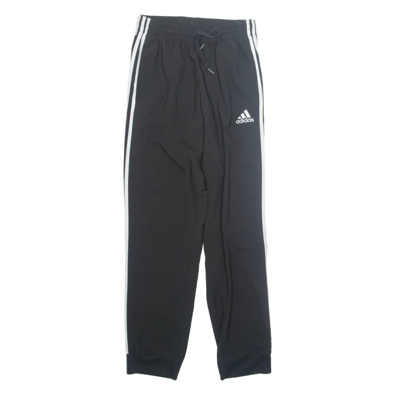 ADIDAS Primegreen Mens Track Pants Black Tapered S W26 L30