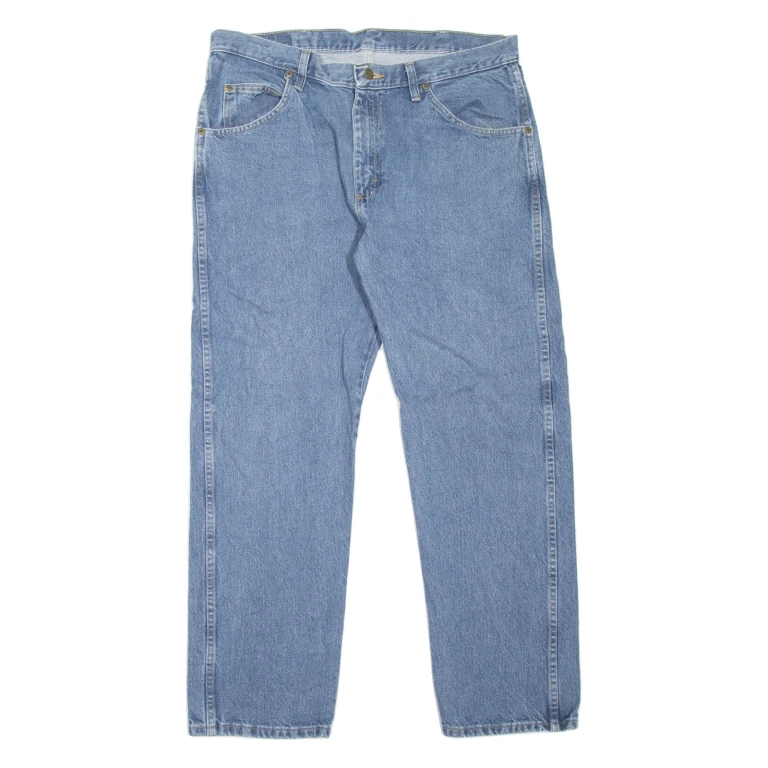 WRANGLER Mens Jeans Blue Regular Straight W36 L30