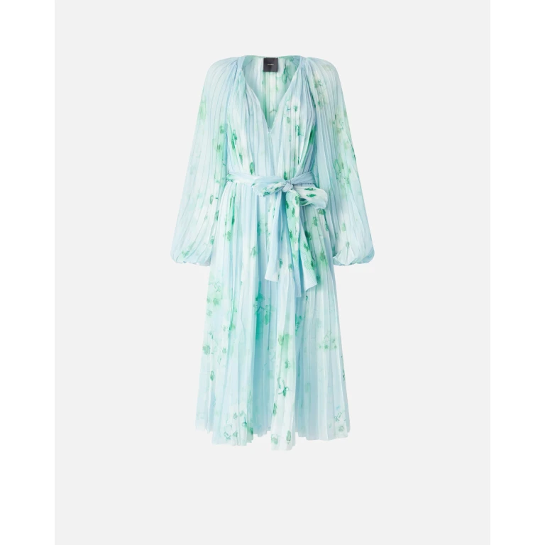 Pinko - Robe midi plissée à imprimé floral - 36