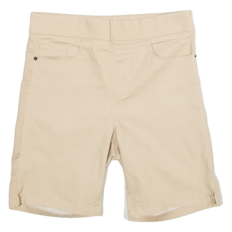 DKNY Womens Pedal Pushers Shorts Beige M W32
