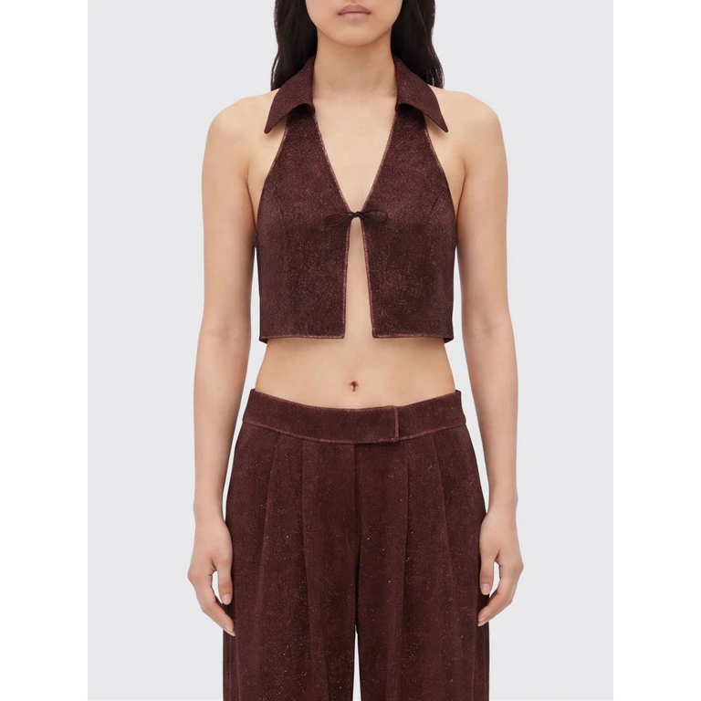 OSÉREE Top Woman color Cocoa (LPS261CHOCOLATE)
