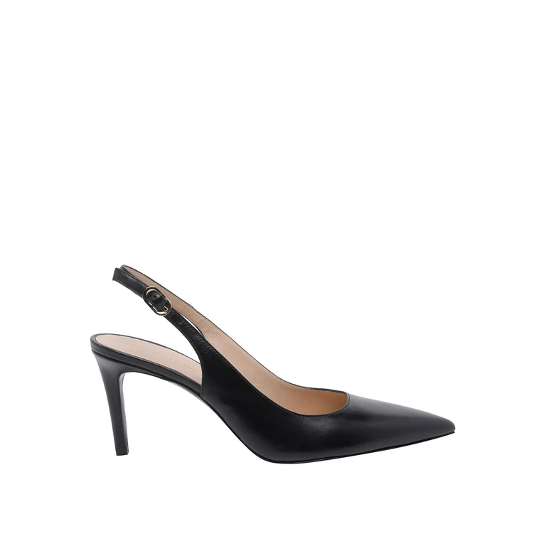 Stuart Weitzman Sandales - Noir (SK668STUARTPOWERSLINGBACK75SMOBLK)