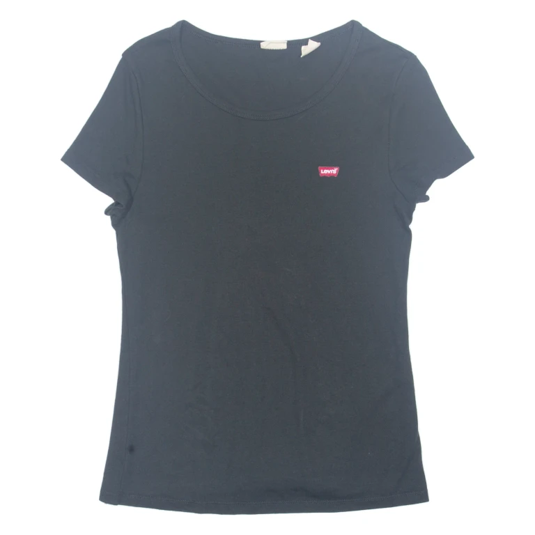 LEVI'S Womens T-Shirt Black M