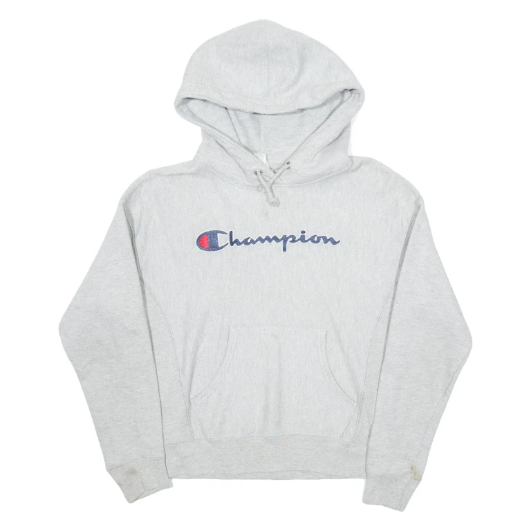 CHAMPION Mens Grey Hoodie XS