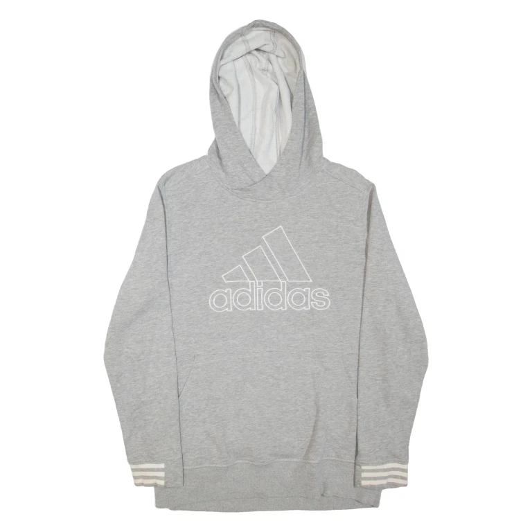 ADIDAS Womens Grey Hoodie XL