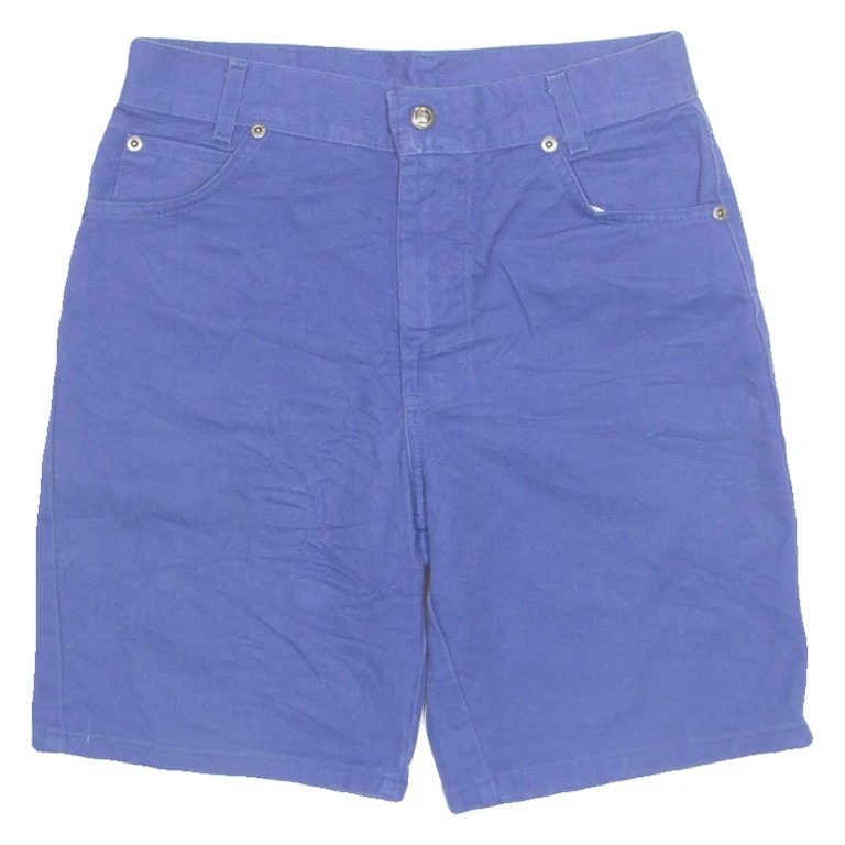 COTLER Mens Denim Shorts Blue 90s S W28