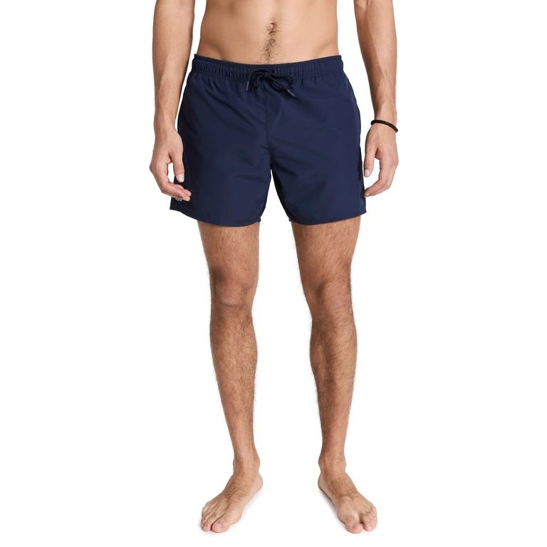 Lacoste Quick-Dry Swim Shorts 5.5 381-green/navy blue L