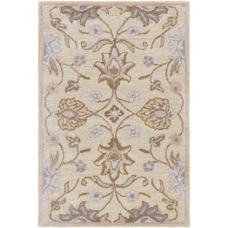Conesus Hand Tufted Ivory 1109 Wool Rug