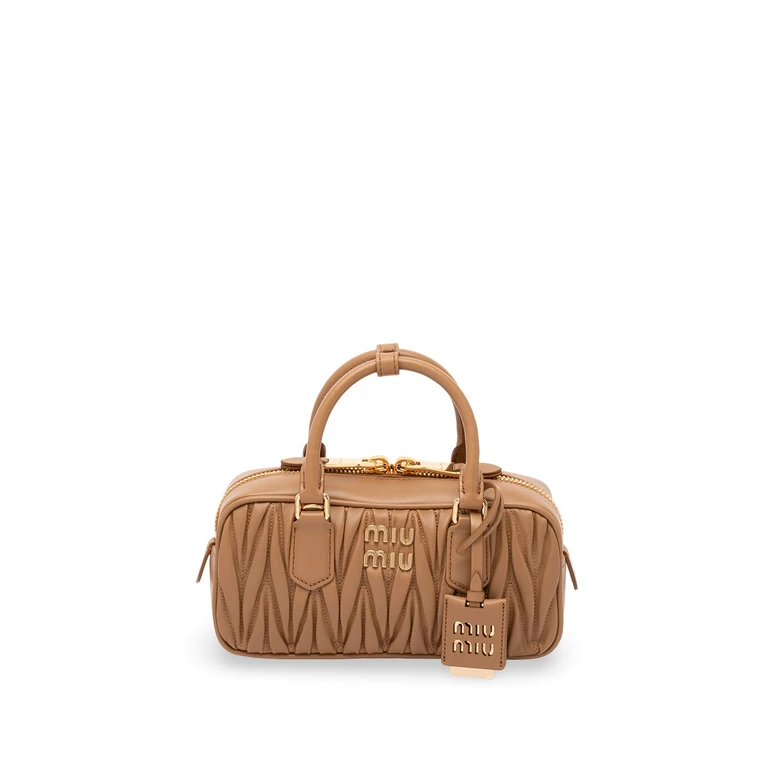 `Arcadie` Matelassé Nappa Leather Bag
