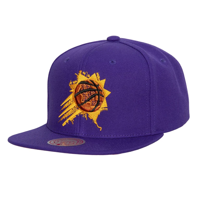 Men's NBA Embroidery Glitch Snapback Suns Snapback Caps