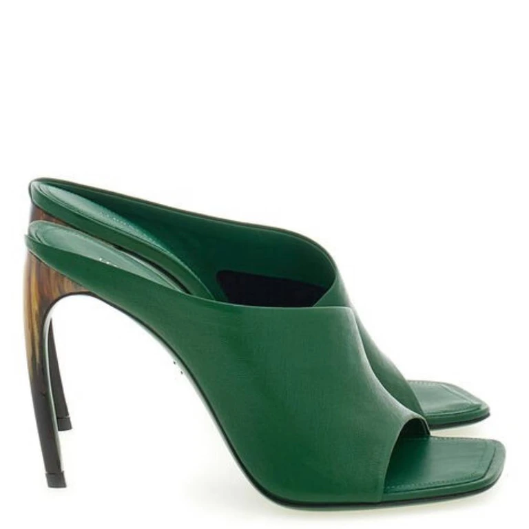 Ferragamo Nymphe X5 Nappa Leather Sandals (01H788 772917)