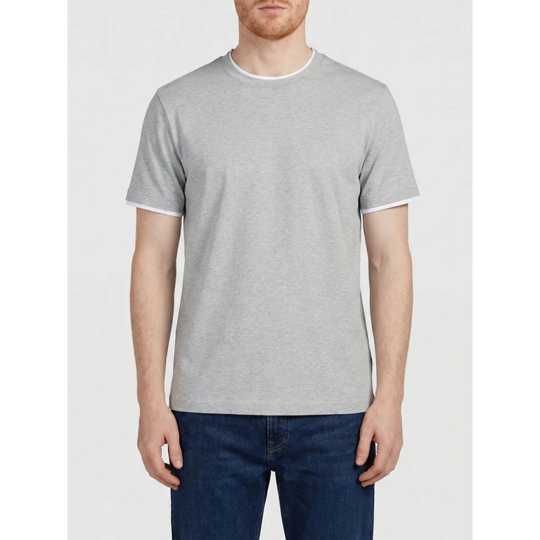 T-Shirt Men color Grey (US366JF0271UXXX903)
