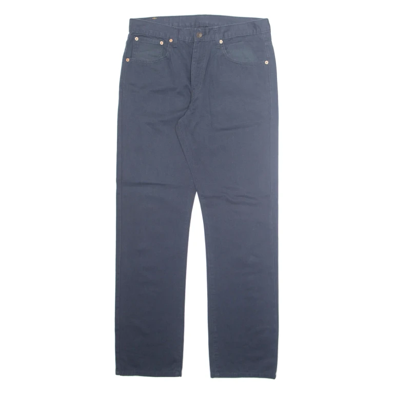 LEVI'S 581 Mens Trousers Blue Regular Tapered W32 L32