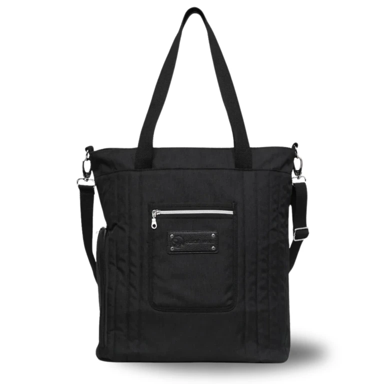 Sarah Wells Suzy Breast Pump Tote - Lightweight Portable Pump Tote with Side Pocket for Wearable & Compact Pumps