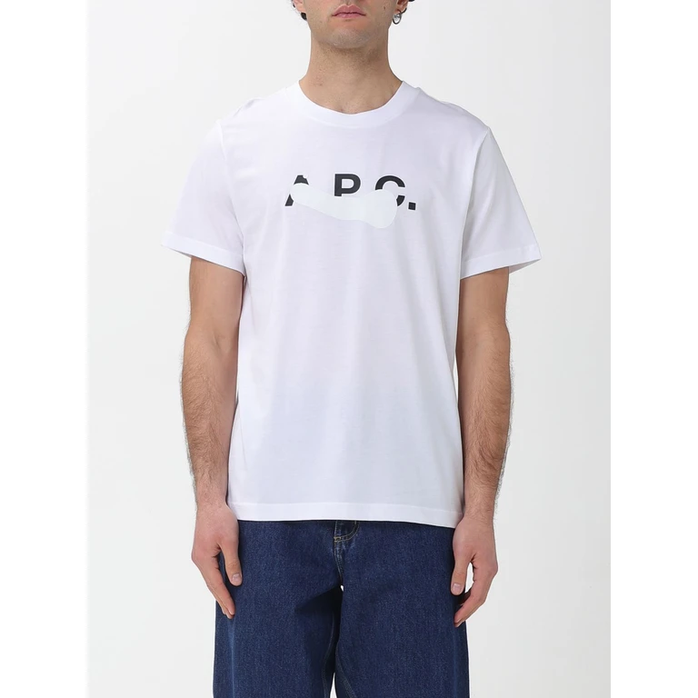 A. P.C. T-Shirt Men color White (COHBMM26458AAB)