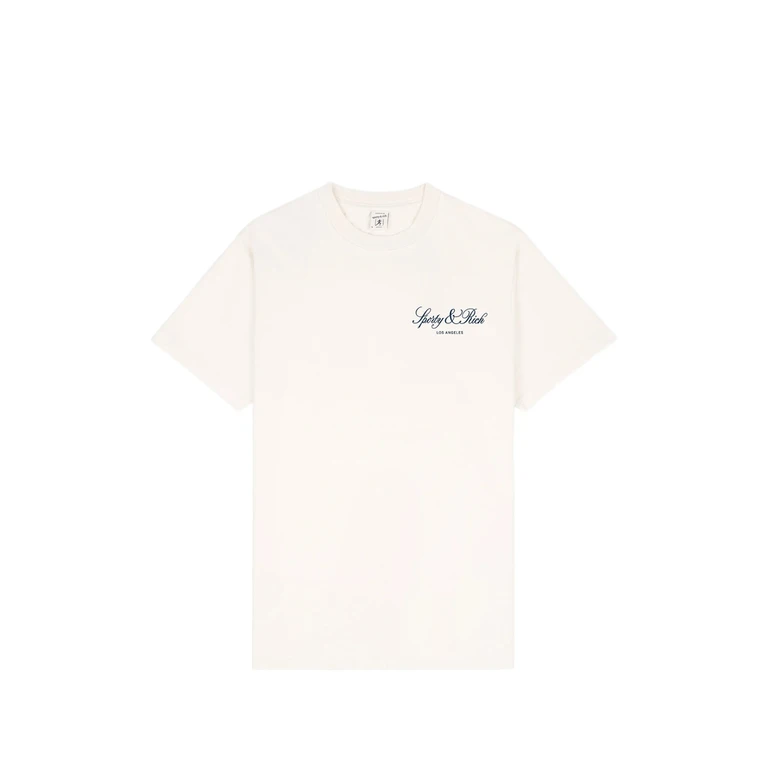 Sporty & Rich Short-sleeve Crew-neck T-shirt