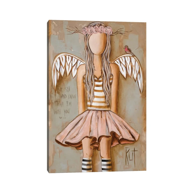 Be Still And Know by Ruth's Angels - Canvas Gallery Wrap