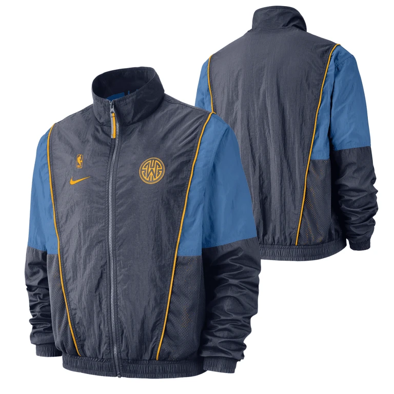 Men's NBA Golden State Warriors Courtside City Edition Jacket