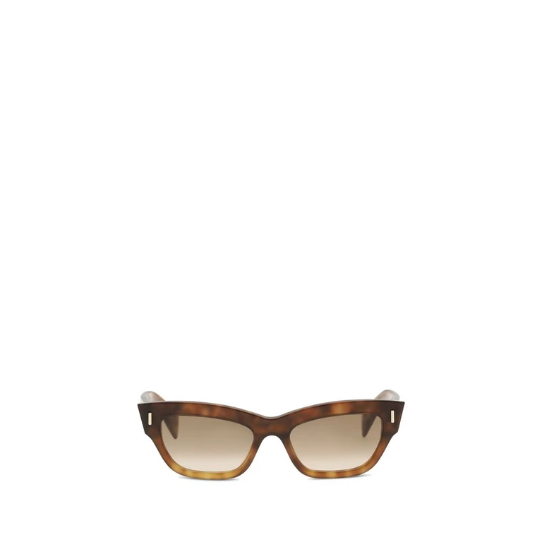 Alexander McQueen Brown Acetate Sunglasses - Women