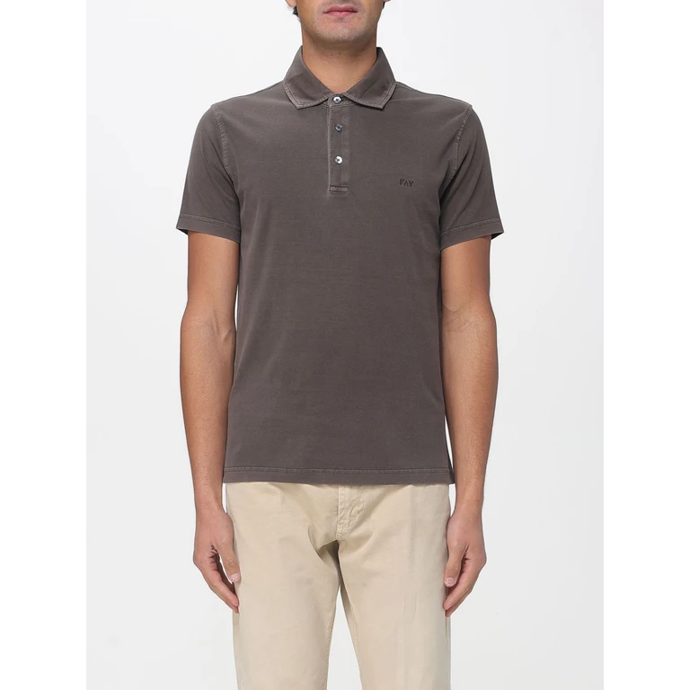 Polo Shirt Men color Brown (NPMB252143TUY1S602)