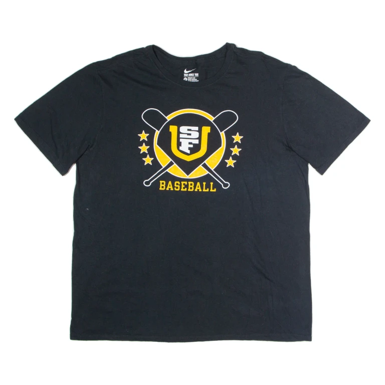 NIKE San Francisco Baseball Mens T-Shirt Black USA XL