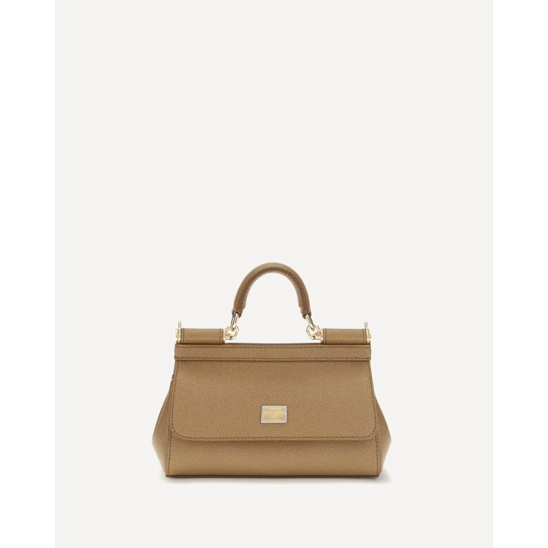 Sicily small leather Handbag Female UNI