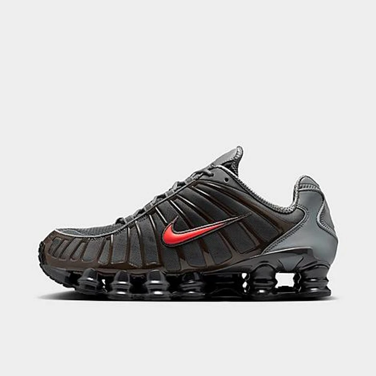 Nike Men's Shox TL Casual Shoes in Smoke Grey/Medium Ash/Anthracite Size: 7.5