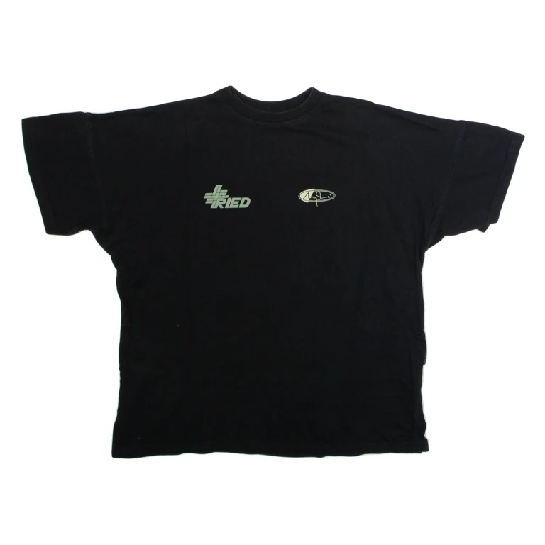 MYSTIC Volley Mens T-Shirt Black Crew Neck L
