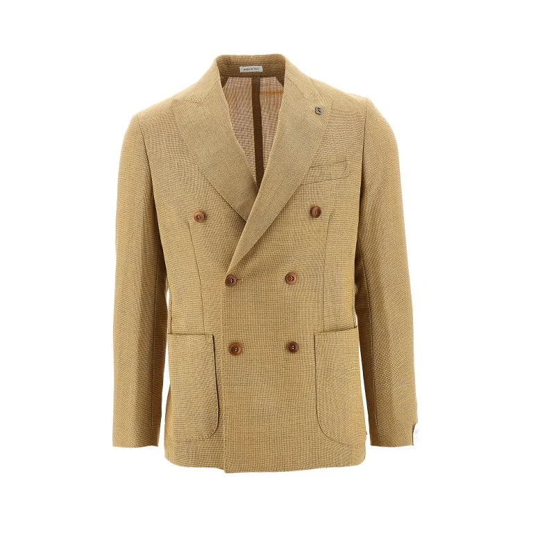 BRERAS 'Firenze' wool double-breasted jacket Man 46