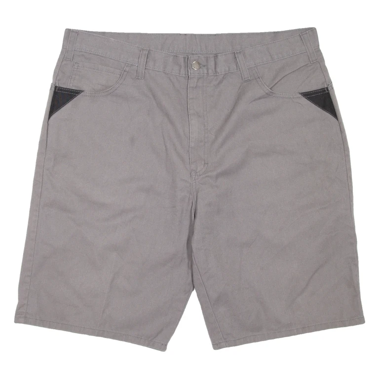DICKIES Mens Workwear Shorts Grey XL W40