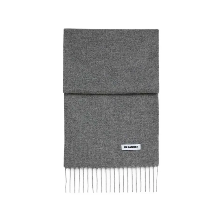 JIL SANDER Sciarpa Frangia "Koala"