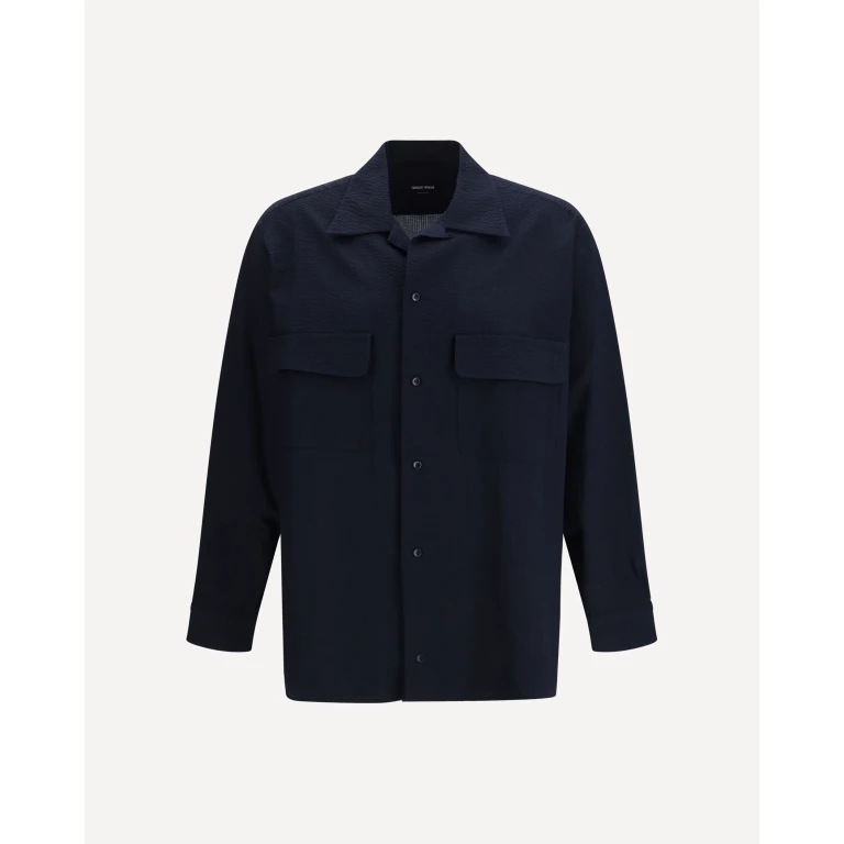Chemise Giorgio Armani en coton pour homme à col classique