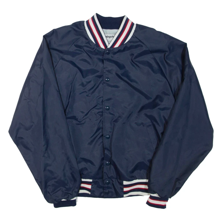 SWINGSTER Mens Jacket Blue Nylon M